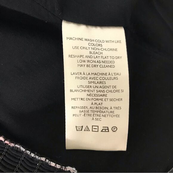 Free People X Revolve BELLE Black Pink Floral Eyelet Lace Corset Top - Picture 16 of 16